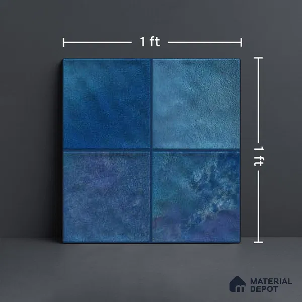 Subway  Wall Tile TL 06336 D  Netflow 12 inch x 12 inch Ceramic Glossy Finish - 9.5 mm | Suitable for Accent / Feature Walls, Bathroom, Kitchen Wall & Backsplashes | Please Expect a Slight Variation of Pattern (Sample)