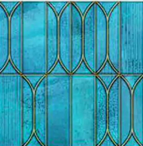 Faux Subway Wall Tile TL 06332 C  Harbor 12 inch x 12 inch Ceramic Glossy Finish - 9.5 mm | Suitable for Accent / Feature Walls, Bathroom, Kitchen Wall & Backsplashes | Please Expect a Slight Variation of Pattern