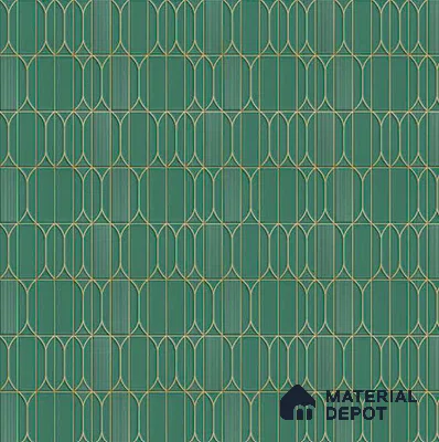 Faux Subway Wall Tile TL 06332  Sailstone 12 inch x 12 inch Ceramic Matte Finish - 9.5 mm | Suitable for Accent / Feature Walls, Bathroom, Kitchen Wall & Backsplashes | Please Expect a Slight Variation of Pattern