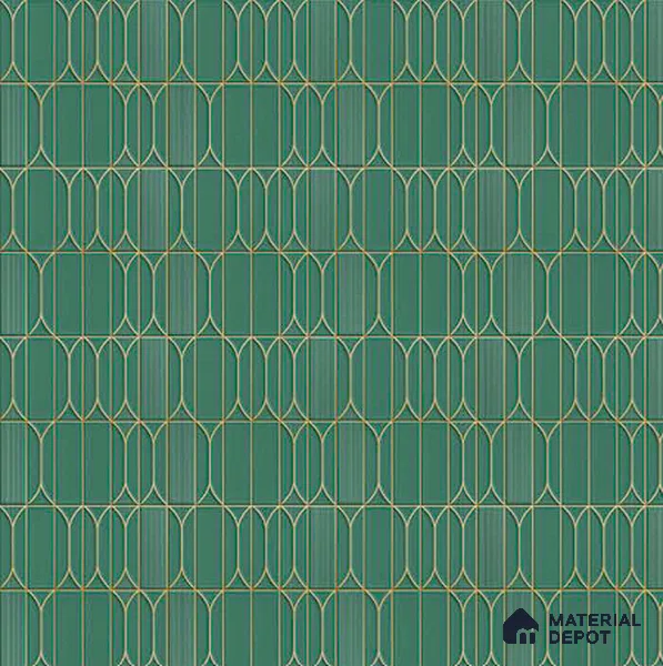 Faux Subway Wall Tile TL 06332 Sailstone 12 inch x 12 inch Ceramic Matte Finish - 9.5 mm | Suitable for Accent / Feature Walls, Bathroom, Kitchen Wall & Backsplashes | Please Expect a Slight Variation of Pattern