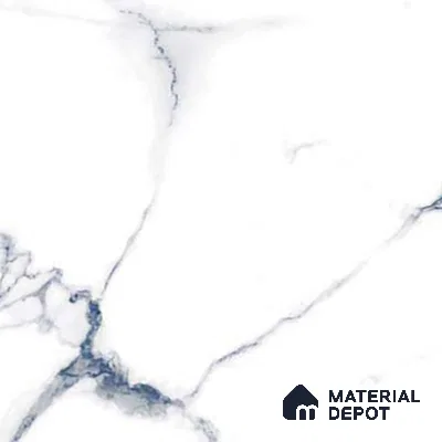 Marble Floor & Wall Tile TL 02201 Summer White 4 ft x 2 ft Glossy Finish Vitrified Tile - 9 mm