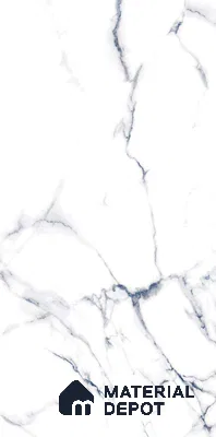 Marble Floor & Wall Tile TL 02201 Summer White 4 ft x 2 ft Glossy Finish Vitrified Tile - 9 mm