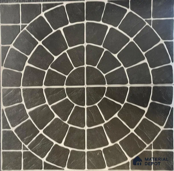 TL 03393 Matte Finish 400x400 mm Moonlite Digital Parking Tile - 12 mm | Pattern Alignment May Vary | 2-3 mm Spacer is Mandatory