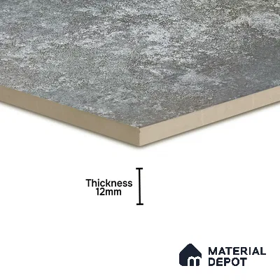 TL 05885 Rustic Green 400x400 mm Matte Finish Anti Skid Vitrified Parking Tile - 12 mm | Pattern Alignment May Vary | 2-3 mm Spacer is Mandatory