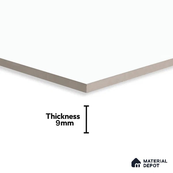 TL 00964 Super White 1200x600 mm Glossy Finish Vitrified Wall & Floor Tile - 9 mm