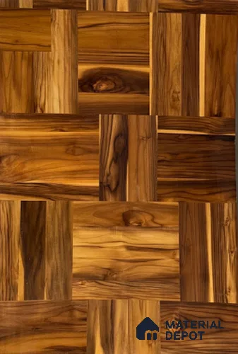 Swiss Walnut Box 2440x1220 mm Silicon Natural Veneer - 3.7 mm