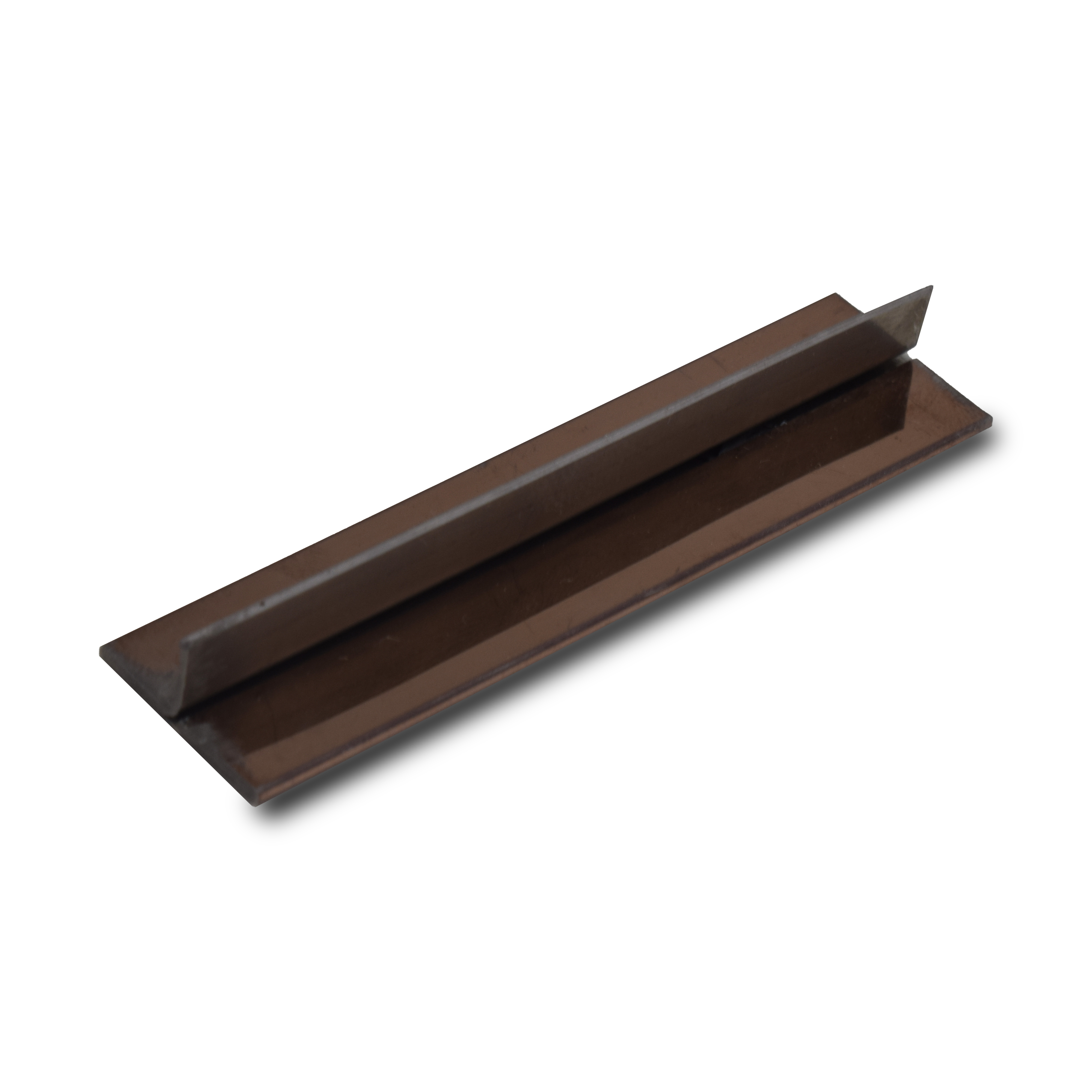 SS 304 T Profile Rose Gold Glossy Finish Edgeline PM 00281 R | 10 ft (3 mtr) x 18 mm x 0.6 mm | Adhesive Type Installation | Suitable for Floor & Walls