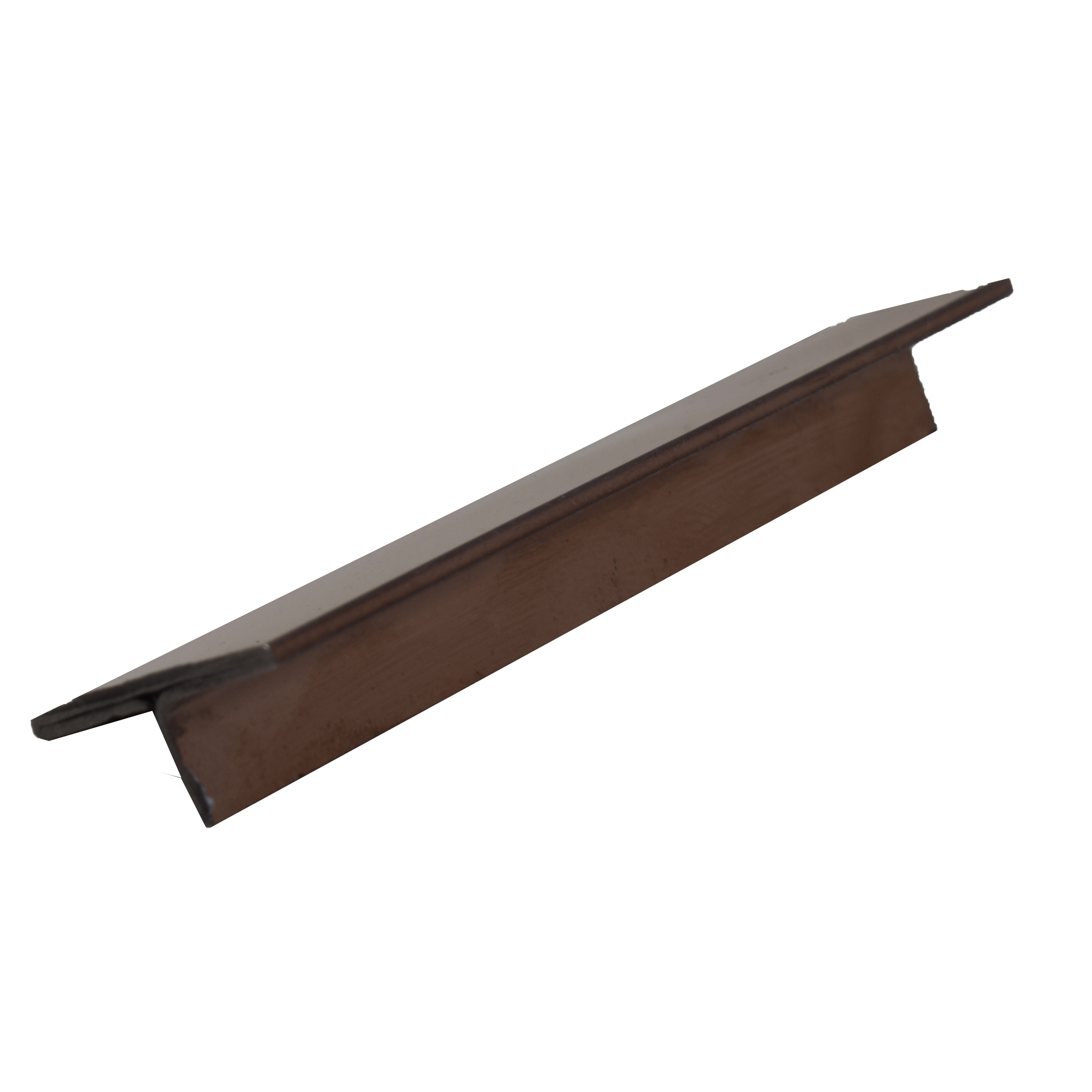 SS 304 T Profile Rose Gold Glossy Finish Edgeline PM 00281 R | 10 ft (3 mtr) x 18 mm x 0.6 mm | Adhesive Type Installation | Suitable for Floor & Walls