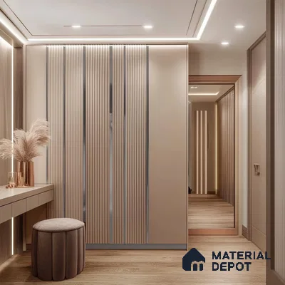 SS 304 T Profile Antique Matte Finish Edgeline PM 00281 AO | 10 ft (3 mtr) x 35 mm x 0.6 mm | Adhesive Type Installation | Suitable for Floor & Walls