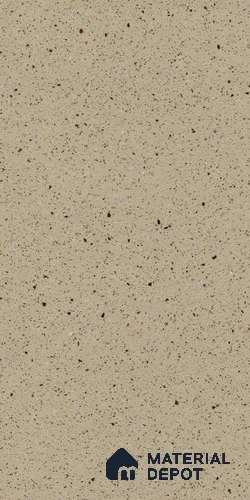 T243 Merino Hanex Brown Cookie 8 ft x 2.5 ft Corian Solid Surface - 6 mm