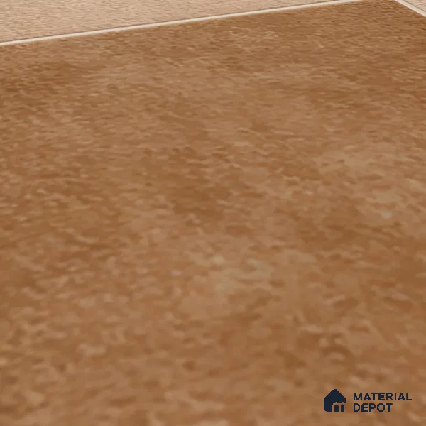Budget Friendly Stone Look Value for Money Parking Tan Brown Floor Tile 16 x 16 inch | TL 00594 | Vitrified Matte Finish Tile - 12 mm | Suitable For Parking, Outdoor, Balcony & Terrace | Pattern Alignment May Vary | 2-3 mm Spacer is Mandatory