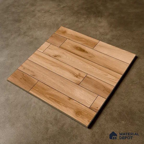 TL 00580 Tan Brown 2 ft x 2 ft Matte Finish Digital Porcelain Floor & Wall Tile - 9.5 mm
