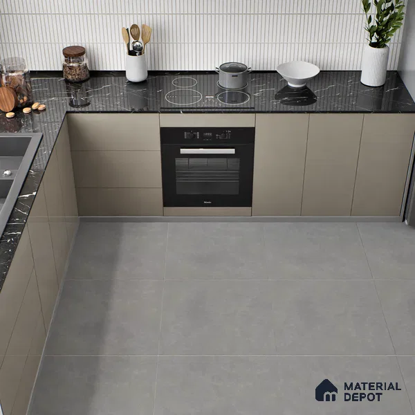 TL 00568 Taupe Grey 2 ft x 2 ft Matte Finish Digital Porcelain Floor & Wall Tile - 9.5 mm