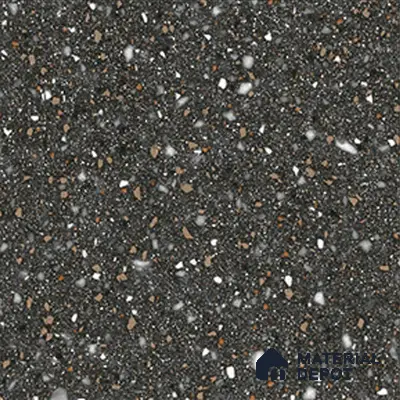 TL 03698 Terazzo Grey 400x400 mm Matte Finish Vitrified Parking Floor Tile - 12 mm | Pattern Alignment May Vary | 2-3 mm Spacer is Mandatory