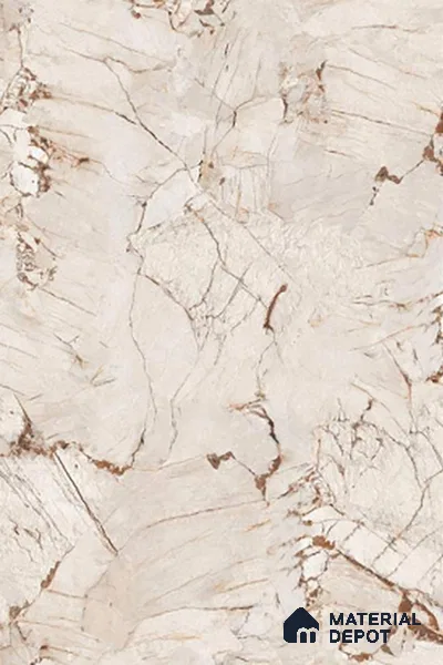 TL 00348 Terra Brown 6 ft x 4 ft Glossy Finish Endless Vitrified Wall & Floor Tile - 9 mm | Adhesive and Spacers Must be Used During Installation