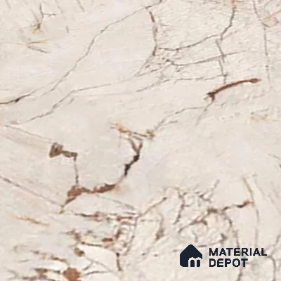 TL 00348 Terra Brown 6 ft x 4 ft Glossy Finish Endless Vitrified Wall & Floor Tile - 9 mm | Adhesive and Spacers Must be Used During Installation