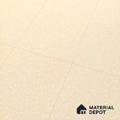Terrazzo Floor & Wall Tile TL 06086 B Terrazzo Crema 4 ft x 2 ft Vitrified Matte Finish - 9 mm | 4 Random Design | Suitable For Living Room, Bedroom, Bathroom, Kitchen (Sample)