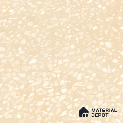 Terrazzo Floor & Wall Tile TL 06086 B Terrazzo Crema 4 ft x 2 ft Vitrified Matte Finish - 9 mm | 4 Random Design | Suitable For Living Room, Bedroom, Bathroom, Kitchen (Sample)