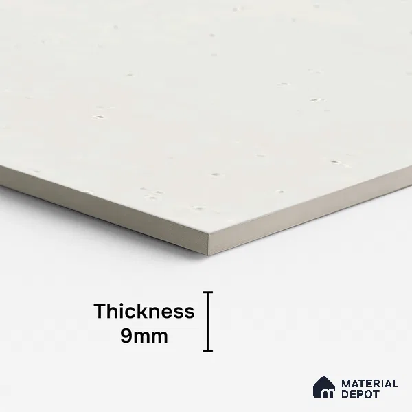 Terrazzo Wall & Floor Tile TL 06660 C Stars Bianco Lux 4 ft x 2 ft Full Body Vitrified Polish Finish - 9 mm | Suitable For Living Room, Bedroom, Bathroom, Terrace, Office & Balcony (Sample)