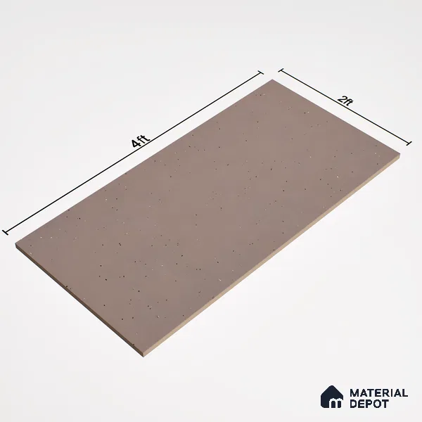 Terrazzo Wall & Floor Tile TL 06660 G Stars Mocha Natural 4 ft x 2 ft Full Body Vitrified Matte Finish - 9 mm | Suitable For Living Room, Bedroom, Bathroom, Terrace, Office & Balcony
