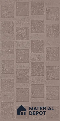 Metallic Look Wall Tile TL 06660 H Stars Mocha Cube 4 ft x 2 ft Full Body Vitrified Lappato Matte Finish - 9 mm | Suitable For Living Room, Bedroom, Bathroom, Terrace, Office & Balcony (Sample)