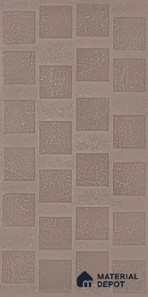 Metallic Look Wall Tile TL 06660 H Stars Mocha Cube 4 ft x 2 ft Full Body Vitrified Lappato Matte Finish - 9 mm | Suitable For Living Room, Bedroom, Bathroom, Terrace, Office & Balcony (Sample)