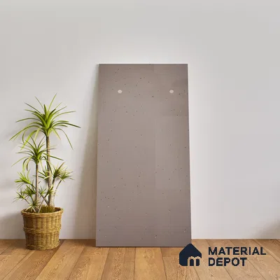 Terrazzo Wall & Floor Tile TL 06660 I Stars Mocha Lux 4 ft x 2 ft Full Body Vitrified Polish Finish - 9 mm | Suitable For Living Room, Bedroom, Bathroom, Terrace, Office & Balcony (Sample)
