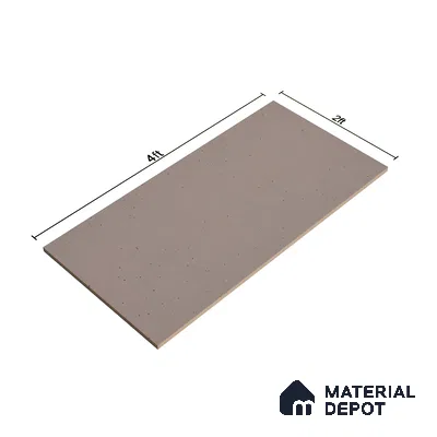 Terrazzo Wall & Floor Tile TL 06660 I Stars Mocha Lux 4 ft x 2 ft Full Body Vitrified Polish Finish - 9 mm | Suitable For Living Room, Bedroom, Bathroom, Terrace, Office & Balcony (Sample)