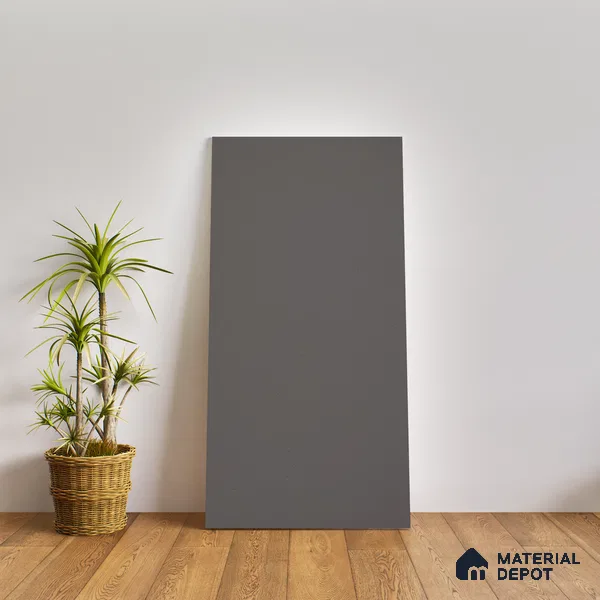 Terrazzo Wall & Floor Tile TL 06660 J Stars Nero Natural 4 ft x 2 ft Full Body Vitrified Matte Finish - 9 mm | Suitable For Living Room, Bedroom, Bathroom, Terrace, Office & Balcony (Sample)