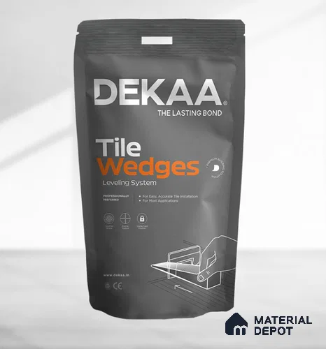 Tile Wedges Leveling System | Hassle-Free Removal, Prevents Uneven Tiles, Accurate Tile Leveling