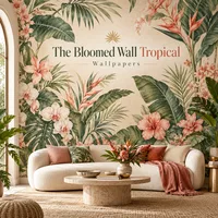 The Bloomed Wall Tropical Wallpapers