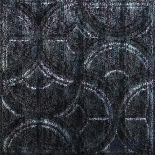 Black Luna PVC Matte Finish 3D Wall Panel | 20 in x 20 in | Thunder Black - 15 mm | Suitable for Dining, Feature Wall & TV Unit | Width is Subjected to 5% Variation