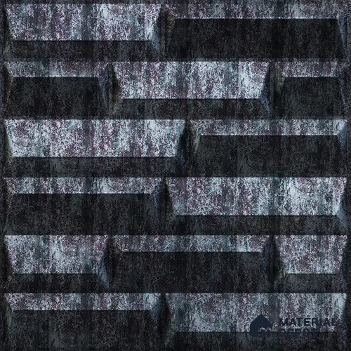 Black Vault PVC Matte Finish 3D Wall Panel | 20 in x 20 in | Thunder Black - 15 mm | Suitable for Dining, Feature Wall & TV Unit | Width is Subjected to 5% Variation