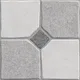 A close-up of a Grey Stone Floor Tile TL 07590 Soho Grey 16 x 16 inch Vitrified Anti Skid Matte Finish Tile - 12 mm (Random 4 ) | Suitable for Parking, Outdoor, Balcony & Terrace with a Matte finish available at Material Depot in Bangalore