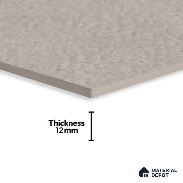 Cement Floor Tile TL 07521 C Siignature Silver 16 x 16 inch Texture Finish Vitrified Tile - 12 mm | Suitable for Parking, Outdoor & Bathroom | Pattern Alignment May Vary | 2-3 mm Spacer is Mandatory (Sample)