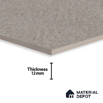 Cement Floor Tile TL 07521 D Signature Grey 16 x 16 inch Texture Finish Vitrified Tile - 12 mm | Suitable for Parking, Outdoor & Bathroom | Pattern Alignment May Vary | 2-3 mm Spacer is Mandatory