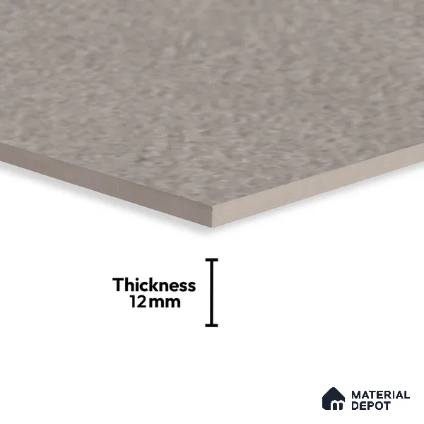 Cement Floor Tile TL 07521 D Signature Grey 16 x 16 inch Texture Finish Vitrified Tile - 12 mm | Suitable for Parking, Outdoor & Bathroom | Pattern Alignment May Vary | 2-3 mm Spacer is Mandatory