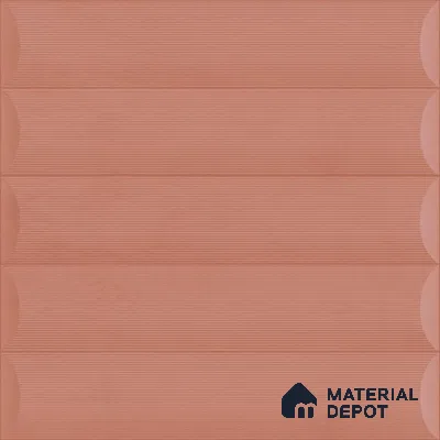 Pink Faux Subway Wall Tile TL 09095  Roof Grape 1 ft x 1 ft Ceramic Glossy Finish - 9 mm | Suitable for Highlighter Wall, Bathroom, Kitchen Wall & Backsplash | Please Expect a Slight Variation of Pattern
