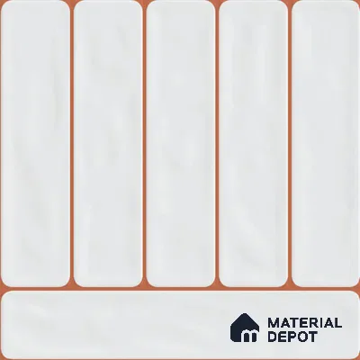 Highlighter Wall Tile TL 12972 B Terrazzo Corridor Orange 1 ft x 1 ft Ceramic Matte Finish - 9 mm | Suitable For Living Room, Dining & Bathroom Walls