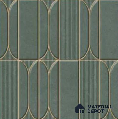 Subway Wall Tile TL 11008 C Amazon Green 1 ft x 1 ft Matte Finish Ceramic Tile - 9 mm |  | Suitable for Highlighter Walls, Foyer, Bathroom, Kitchen Wall & Backsplashes