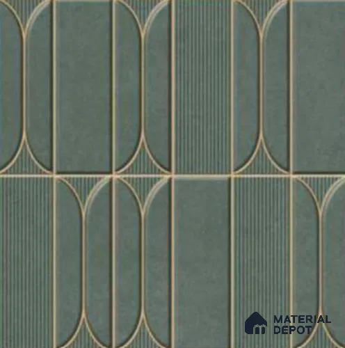 Subway Wall Tile TL 11008 C Amazon Green 1 ft x 1 ft Matte Finish Ceramic Tile - 9 mm |  | Suitable for Highlighter Walls, Foyer, Bathroom, Kitchen Wall & Backsplashes
