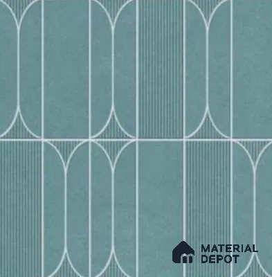 Subway Wall Tile TL 11008 B Amazon Blue 1 ft x 1 ft Matte Finish Ceramic Tile - 9 mm |  | Suitable for Highlighter Walls, Foyer, Bathroom, Kitchen Wall & Backsplashes