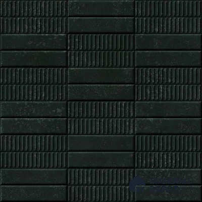 Wall Tile TL 07865 C Grand Black 1 ft x 1 ft Ceramic Glossy Finish - 9.5 mm | Suitable for Kitchen, Bathroom & Balcony Walls