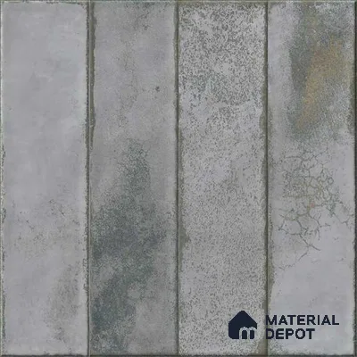 Wall Tile TL 07864 B Origins Grey Decor 1 ft x 1 ft Ceramic Glossy Finish - 9.5 mm | Suitable for Kitchen, Bathroom, Dining Area | Please Expect a Slight Variation of Pattern