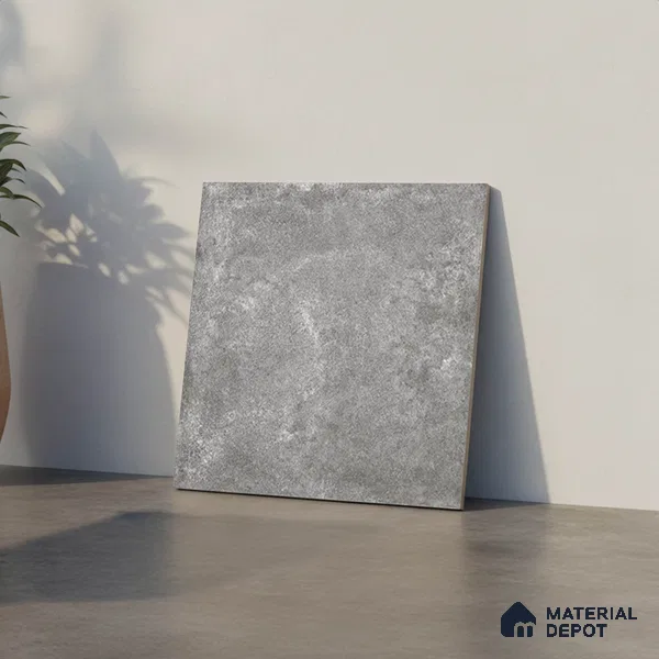 Stone Floor Tile   TL 10500  16 inch x 16 inch Vitrified Matte Finish -12 mm | Suitable for Parking, Balcony & Terrace | Pattern Alignment May Vary | 2-3 mm Spacer is Mandatory