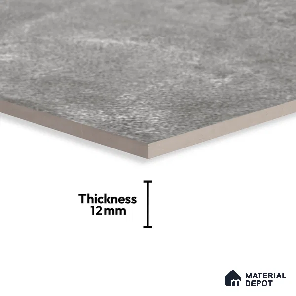 Stone Floor Tile   TL 10500  16 inch x 16 inch Vitrified Matte Finish -12 mm | Suitable for Parking, Balcony & Terrace | Pattern Alignment May Vary | 2-3 mm Spacer is Mandatory