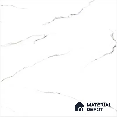 Marble Floor Tile TL 10504  16 inch x 16 inch Vitrified Matte Finish -12 mm | Suitable for Parking, Balcony & Terrace | Pattern Alignment May Vary | 2-3 mm Spacer is Mandatory