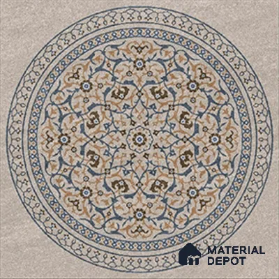 Patterned Floor Tile   TL 10499  16 inch x 16 inch Vitrified Matte Finish -12 mm | Suitable for Parking, Balcony & Terrace | Pattern Alignment May Vary | 2-3 mm Spacer is Mandatory