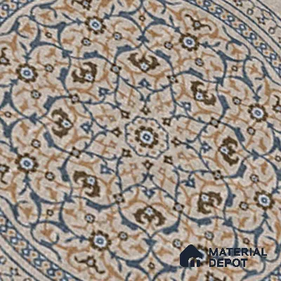 Patterned Floor Tile   TL 10499  16 inch x 16 inch Vitrified Matte Finish -12 mm | Suitable for Parking, Balcony & Terrace | Pattern Alignment May Vary | 2-3 mm Spacer is Mandatory