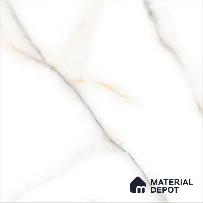 Marble Floor Tile TL 10505  16 inch x 16 inch Vitrified Matte Finish -12 mm | Suitable for Parking, Balcony & Terrace | Pattern Alignment May Vary | 2-3 mm Spacer is Mandatory